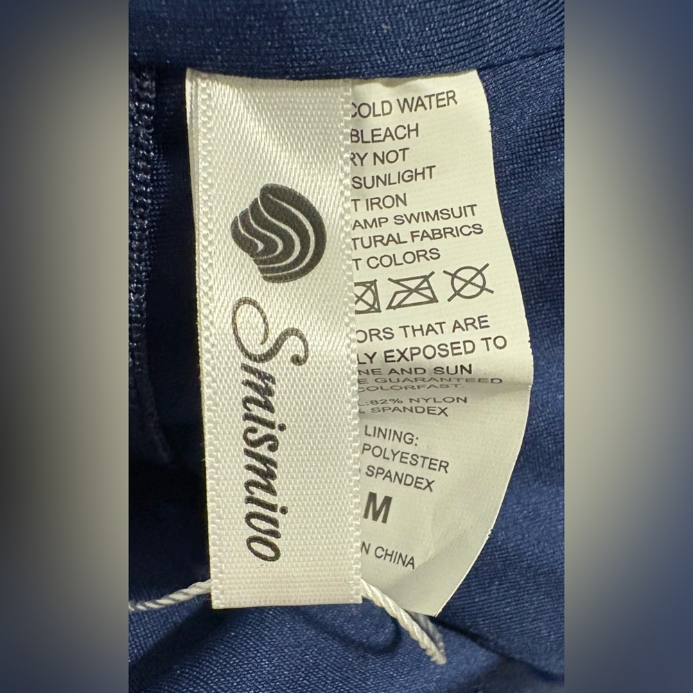 Smismivo one piece bathing suit medium new with tags - Picture 3 of 4